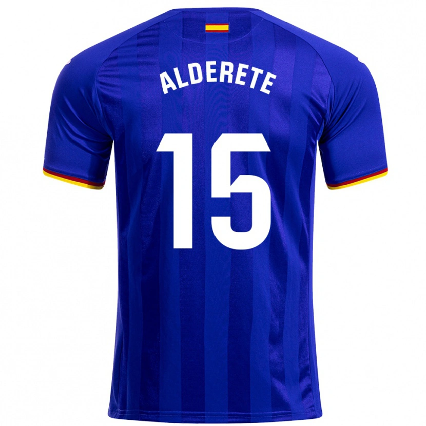 Danxen Kinder Omar Alderete #15 Blau Rot Gelb Heimtrikot Trikot 2025/26 T-Shirt Österreich