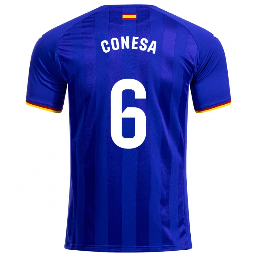 Danxen Kinder Nico Conesa #6 Blau Rot Gelb Heimtrikot Trikot 2025/26 T-Shirt Österreich