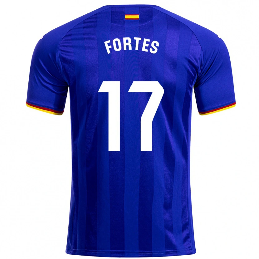 Danxen Kinder Joel Fortes #17 Blau Rot Gelb Heimtrikot Trikot 2025/26 T-Shirt Österreich