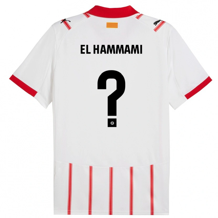 Danxen Kinder Ayoub El Hammami #0 Weiß Rot Heimtrikot Trikot 2025/26 T-Shirt Österreich