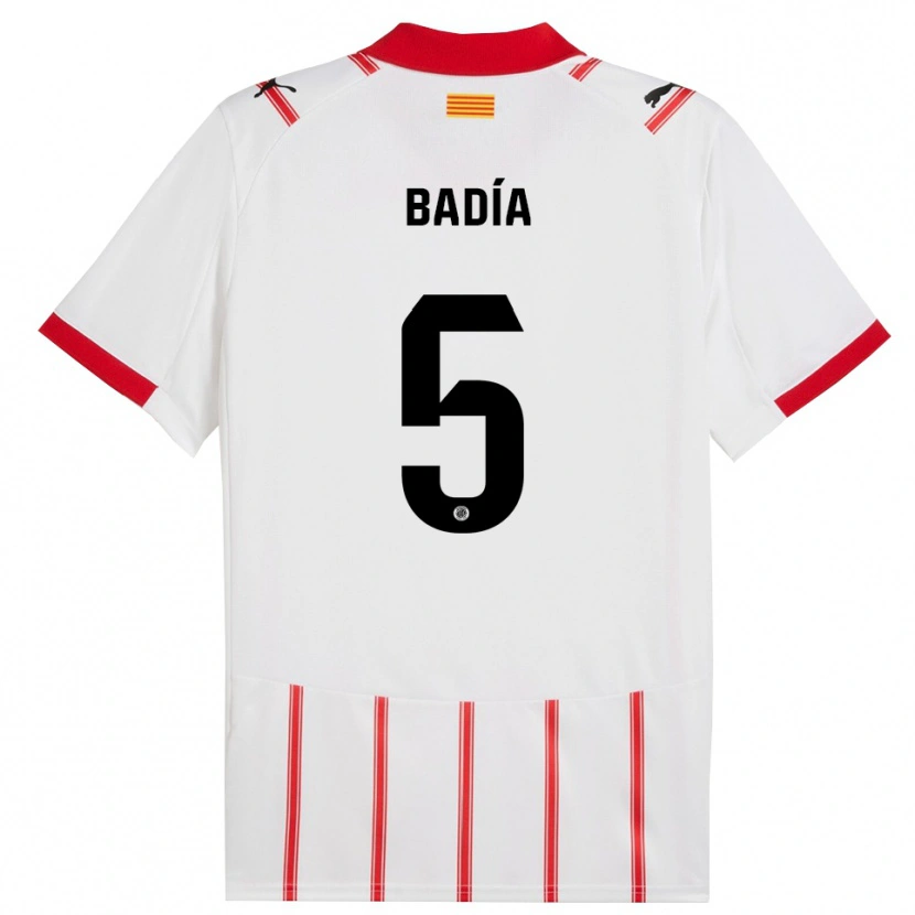 Danxen Kinder Guillem Badia #5 Weiß Rot Heimtrikot Trikot 2025/26 T-Shirt Österreich
