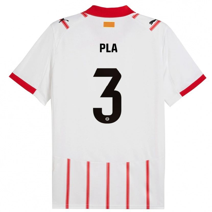 Danxen Kinder Marta Pla #3 Weiß Rot Heimtrikot Trikot 2025/26 T-Shirt Österreich