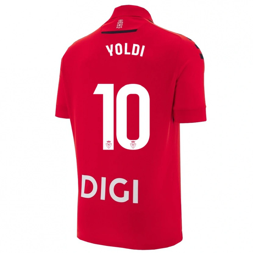 Danxen Kinder Ander Yoldi #10 Rot Schwarz Heimtrikot Trikot 2025/26 T-Shirt Österreich