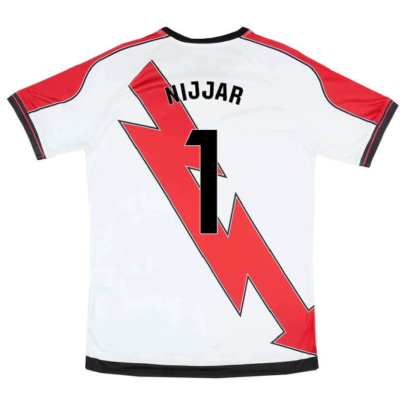 Danxen Kinder Tejpal Nijjar #1 Weiß Rot Heimtrikot Trikot 2025/26 T-Shirt Österreich