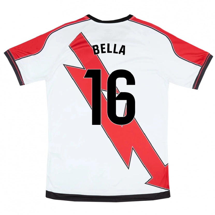 Danxen Kinder Brunda Bella #16 Weiß Rot Heimtrikot Trikot 2025/26 T-Shirt Österreich
