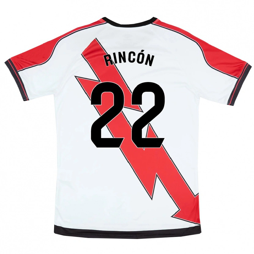 Danxen Kinder Cristina Rincon Frances #22 Weiß Rot Heimtrikot Trikot 2025/26 T-Shirt Österreich