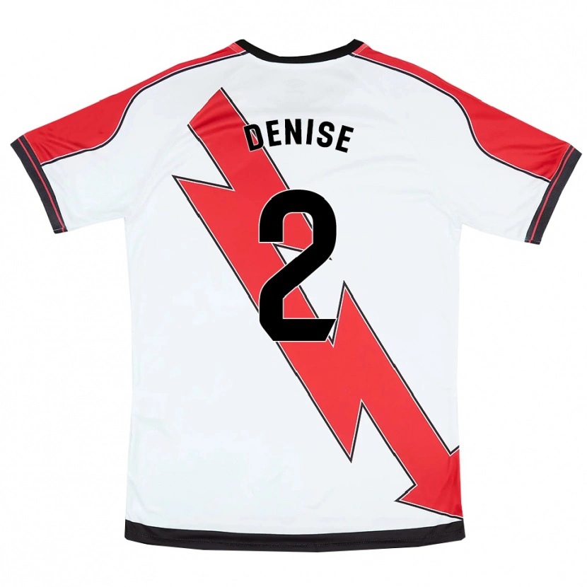 Danxen Kinder Denise Garcia Rojo #2 Weiß Rot Heimtrikot Trikot 2025/26 T-Shirt Österreich