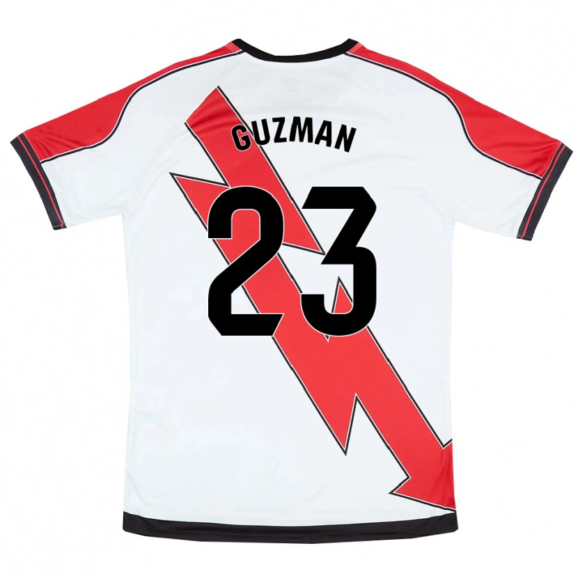 Danxen Kinder Miguel Guzmán #23 Weiß Rot Heimtrikot Trikot 2025/26 T-Shirt Österreich