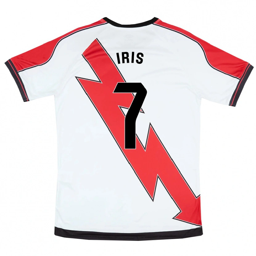 Danxen Kinder Iris Ponciano Del Río #7 Weiß Rot Heimtrikot Trikot 2025/26 T-Shirt Österreich