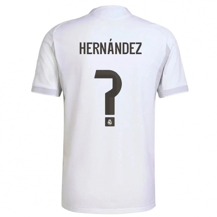 Danxen Kinder Enaitz Hernández #0 Weiß Gelb Heimtrikot Trikot 2025/26 T-Shirt Österreich