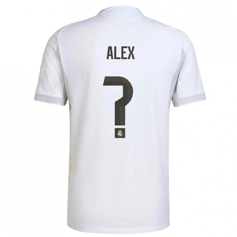 Danxen Kinder Alex Sanchez #0 Weiß Gelb Heimtrikot Trikot 2025/26 T-Shirt Österreich
