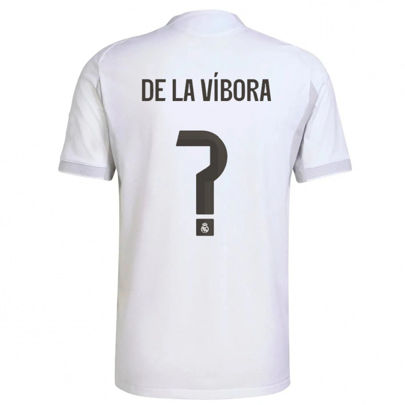 Danxen Kinder David De La Víbora #0 Weiß Gelb Heimtrikot Trikot 2025/26 T-Shirt Österreich