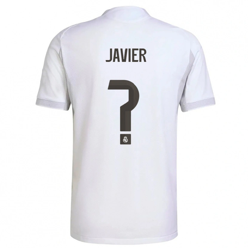 Danxen Kinder Javier Navarro #0 Weiß Gelb Heimtrikot Trikot 2025/26 T-Shirt Österreich