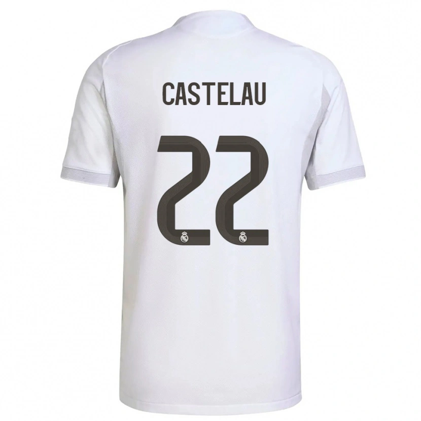 Danxen Kinder Alber Castelau #22 Weiß Gelb Heimtrikot Trikot 2025/26 T-Shirt Österreich