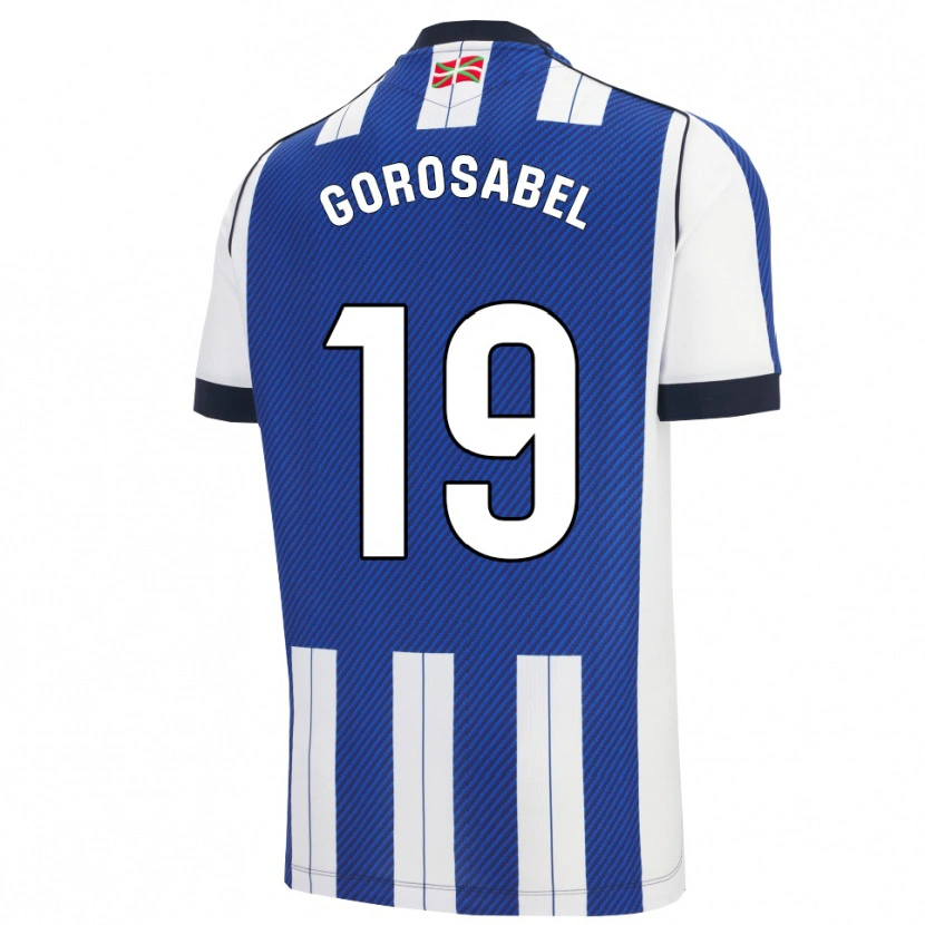 Danxen Kinder Jakes Gorosabel #19 Blau Weiß Heimtrikot Trikot 2025/26 T-Shirt Österreich