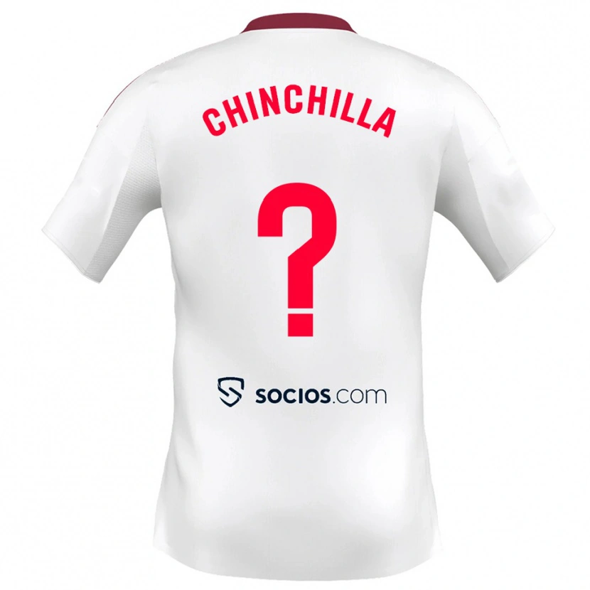 Danxen Kinder Gustavo Chinchilla #0 Weiß Rot Heimtrikot Trikot 2025/26 T-Shirt Österreich