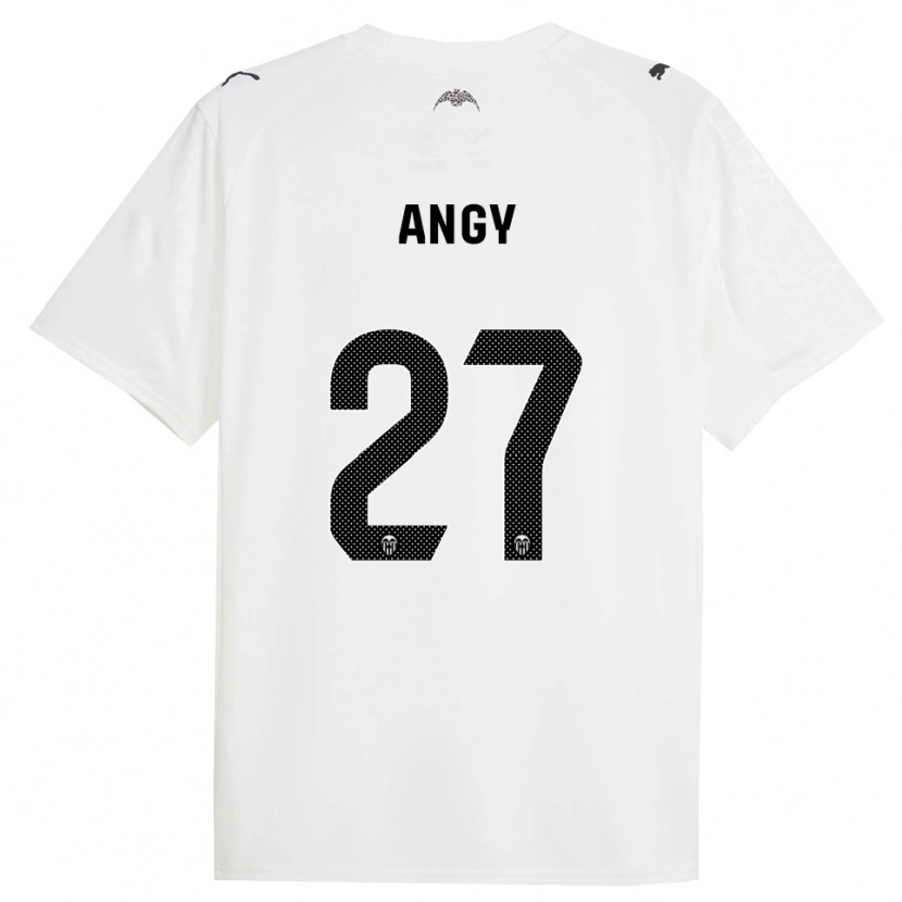 Danxen Kinder Angy #27 Weiß Schwarz Heimtrikot Trikot 2025/26 T-Shirt Österreich