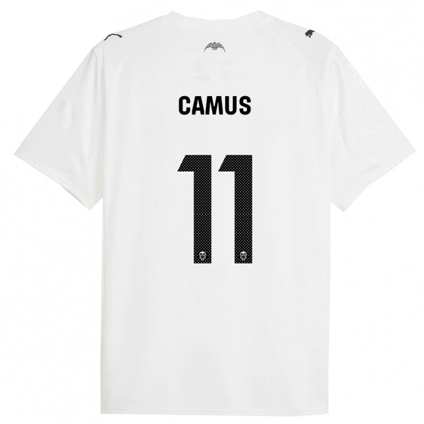 Danxen Kinder Marco Camus #11 Weiß Schwarz Heimtrikot Trikot 2025/26 T-Shirt Österreich