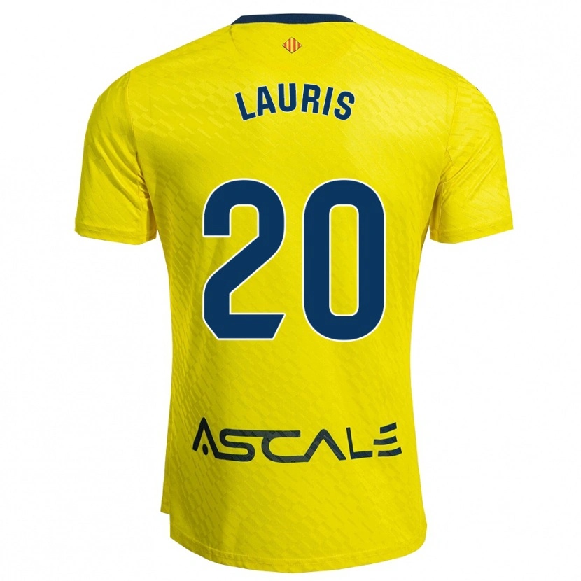 Danxen Kinder Laura Rodríguez Cuadrado #20 Gelb Marine Heimtrikot Trikot 2025/26 T-Shirt Österreich