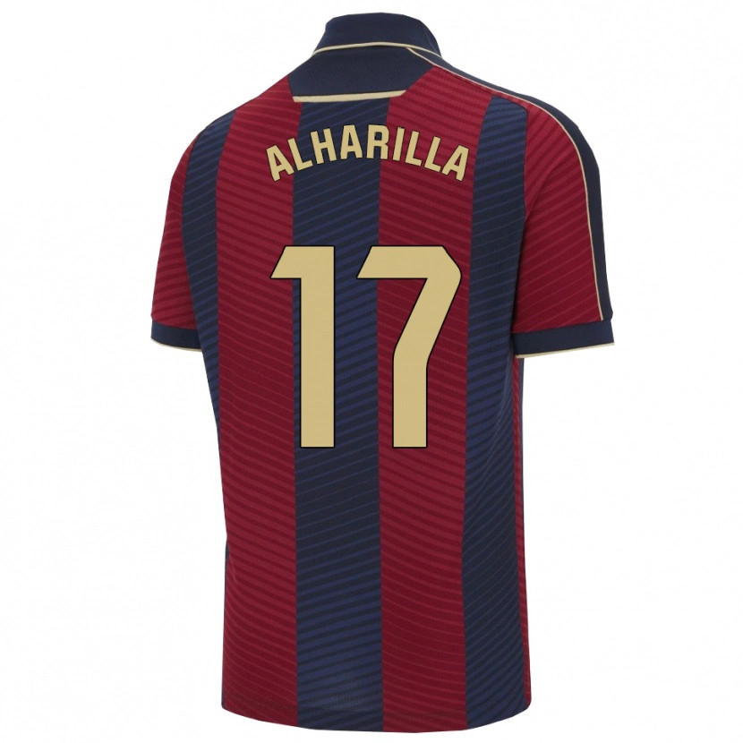 Danxen Kinder María Alharilla #17 Rot Marine Heimtrikot Trikot 2025/26 T-Shirt Österreich