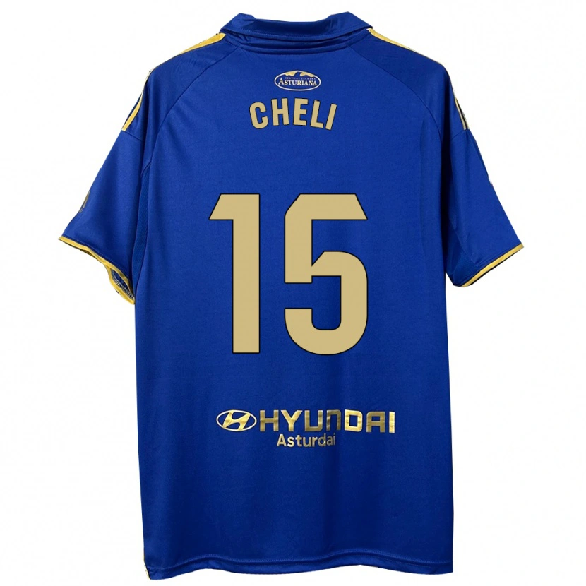 Danxen Kinder Cheli #15 Blau Gold Heimtrikot Trikot 2025/26 T-Shirt Österreich