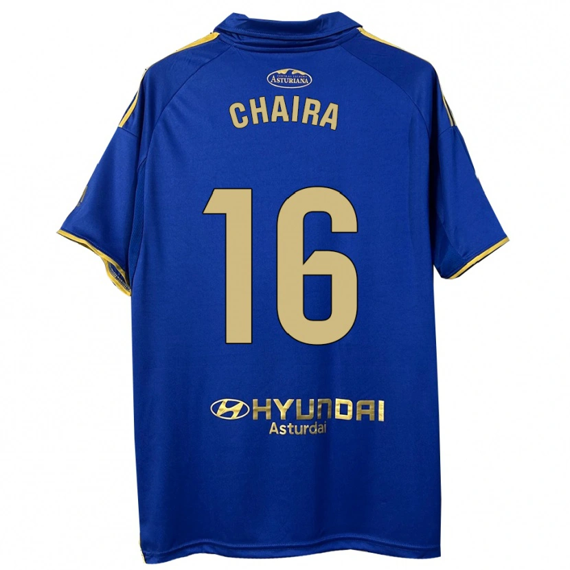 Danxen Kinder Ilyas Chaira #16 Blau Gold Heimtrikot Trikot 2025/26 T-Shirt Österreich