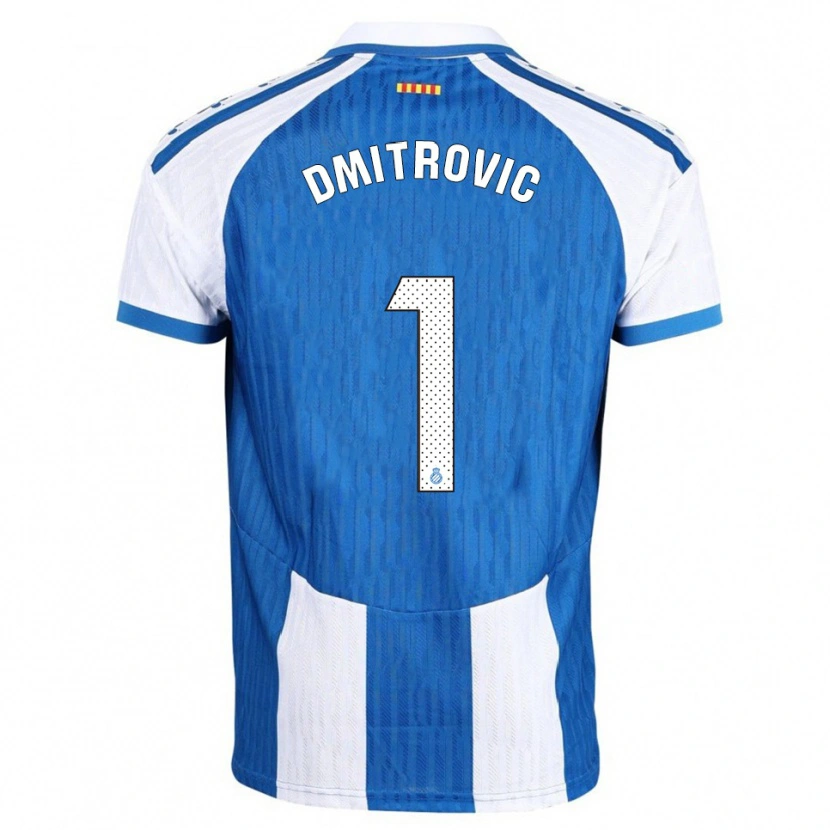 Danxen Kinder Marko Dmitrovic #1 Blau Weiß Heimtrikot Trikot 2025/26 T-Shirt Österreich
