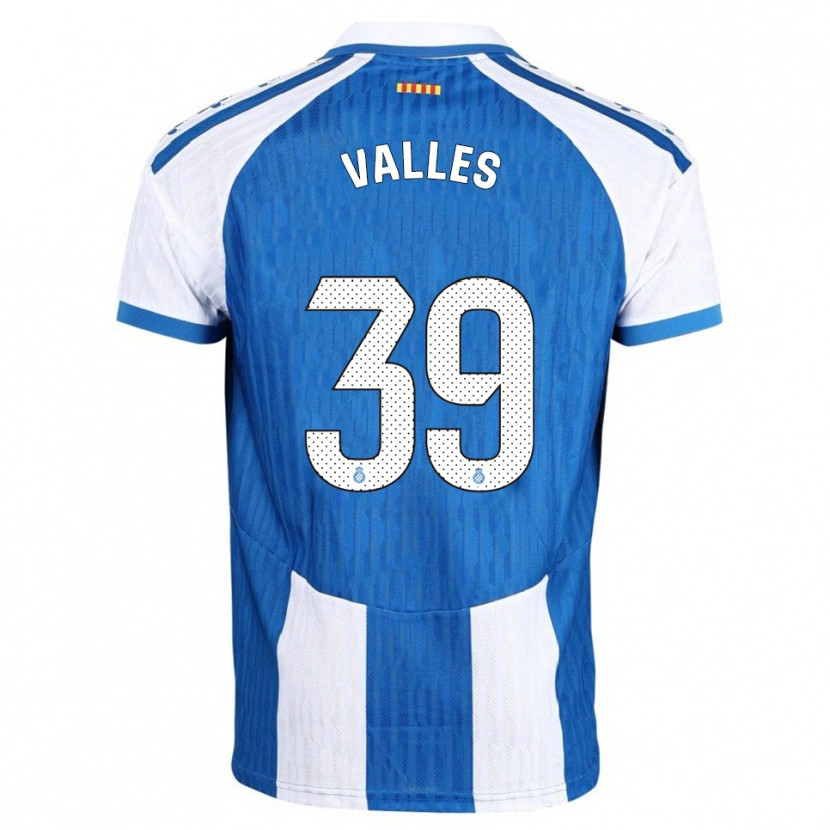 Danxen Kinder Gastón Valles #39 Blau Weiß Heimtrikot Trikot 2025/26 T-Shirt Österreich