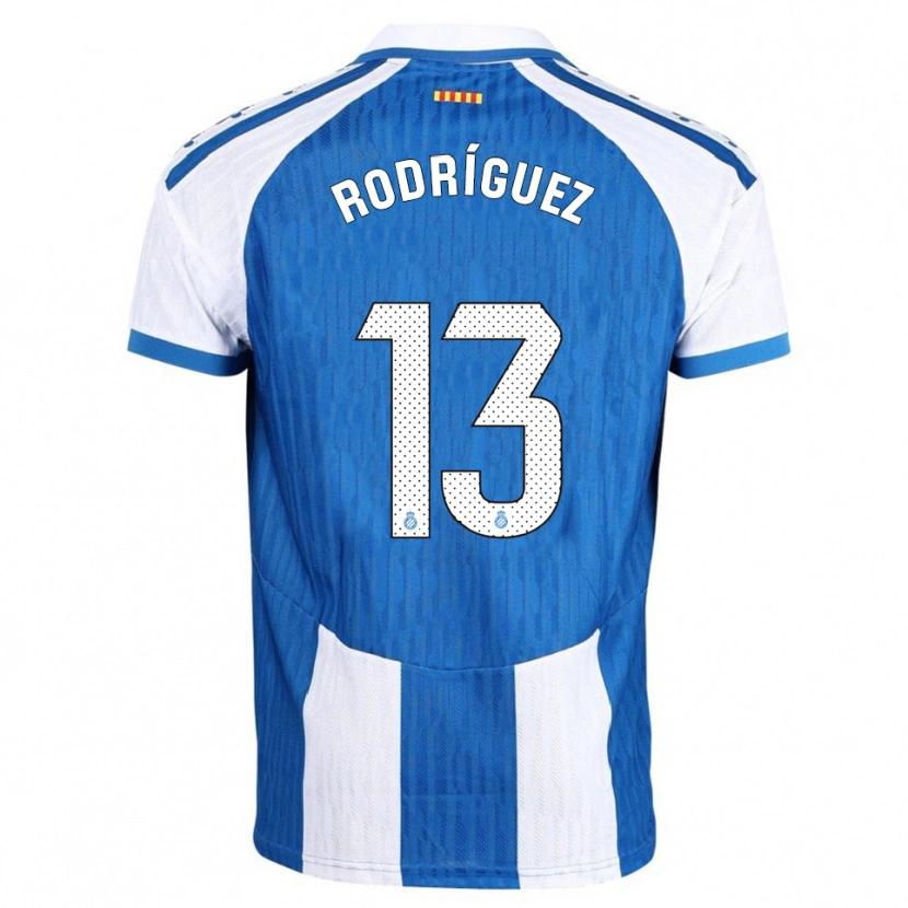 Danxen Kinder Joel Rodríguez #13 Blau Weiß Heimtrikot Trikot 2025/26 T-Shirt Österreich