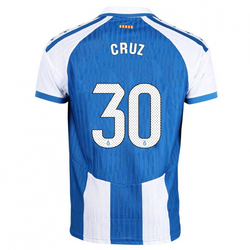 Danxen Kinder Denis Cruz #30 Blau Weiß Heimtrikot Trikot 2025/26 T-Shirt Österreich