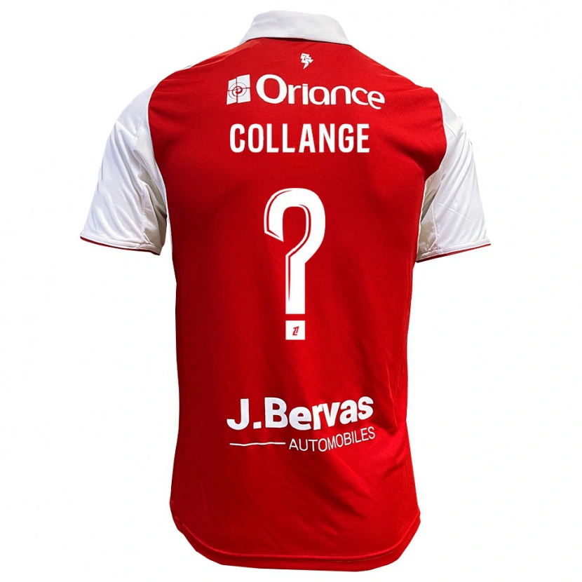 Danxen Kinder Malorie Collange #0 Rot Weiß Heimtrikot Trikot 2025/26 T-Shirt Österreich