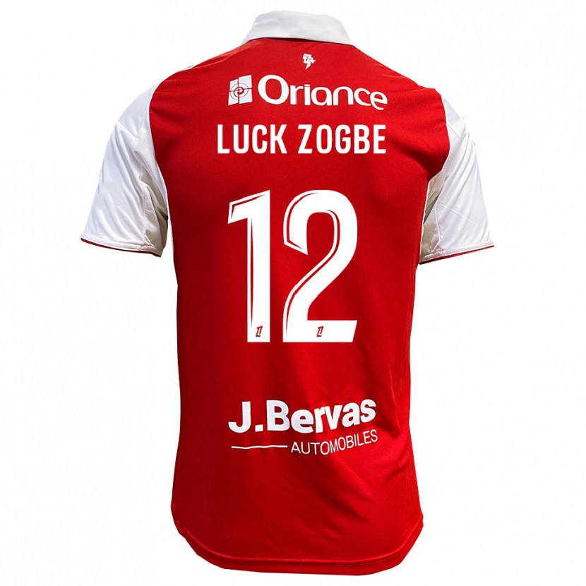 Danxen Kinder Luck Zogbé #12 Rot Weiß Heimtrikot Trikot 2025/26 T-Shirt Österreich