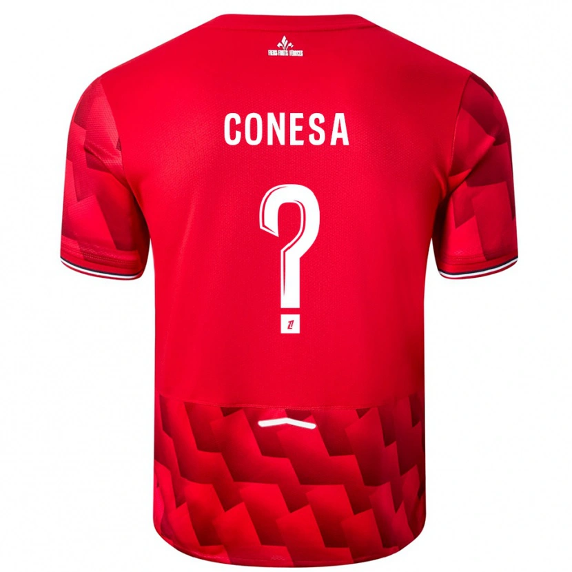 Danxen Kinder Anna Conesa #0 Rot Weiß Heimtrikot Trikot 2025/26 T-Shirt Österreich