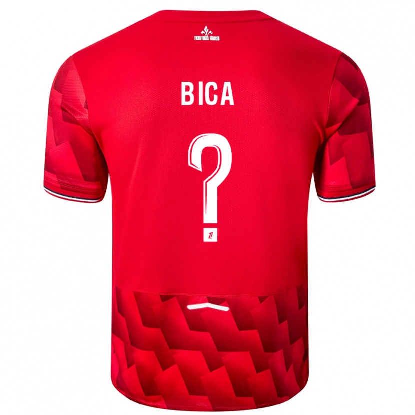 Danxen Kinder Bica #0 Rot Weiß Heimtrikot Trikot 2025/26 T-Shirt Österreich