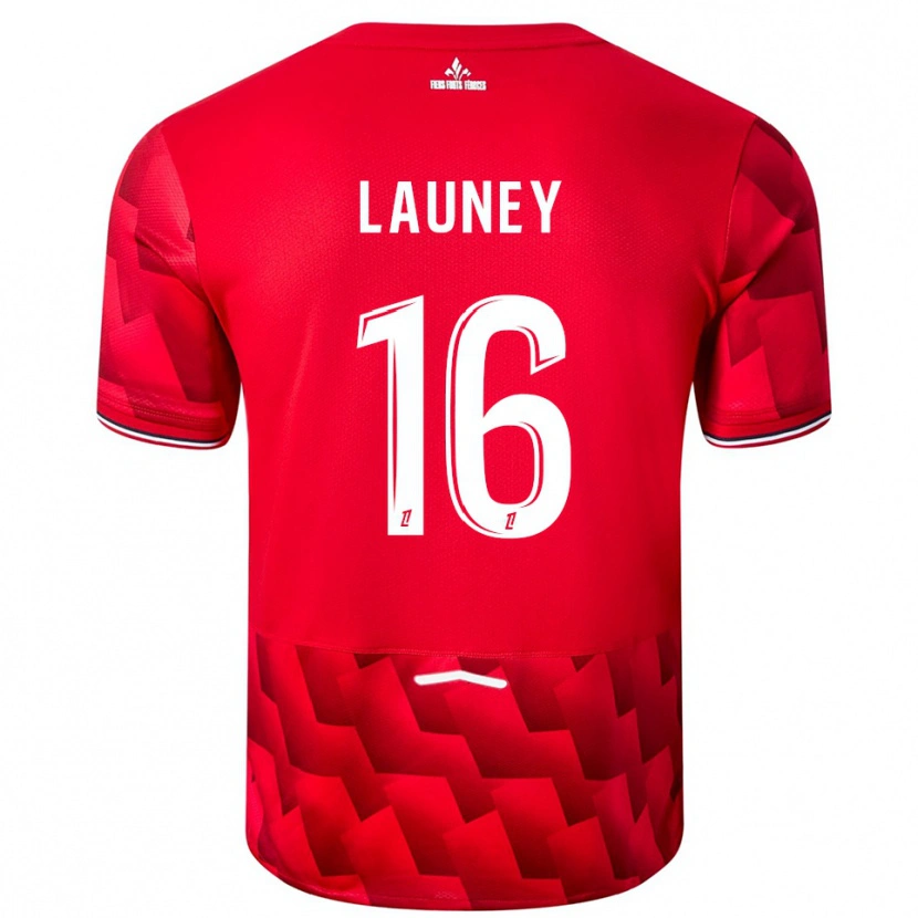 Danxen Kinder Elisa Launey #16 Rot Weiß Heimtrikot Trikot 2025/26 T-Shirt Österreich