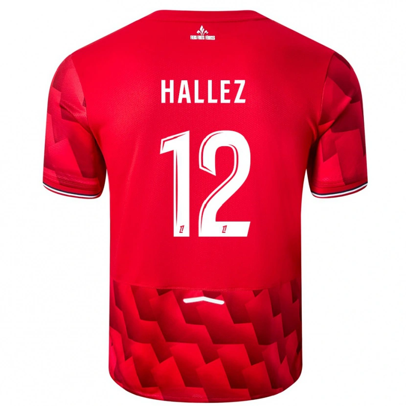 Danxen Kinder Alexis Hallez #12 Rot Weiß Heimtrikot Trikot 2025/26 T-Shirt Österreich