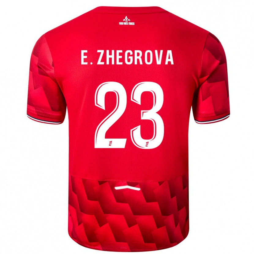 Danxen Kinder Edon Zhegrova #23 Rot Weiß Heimtrikot Trikot 2025/26 T-Shirt Österreich