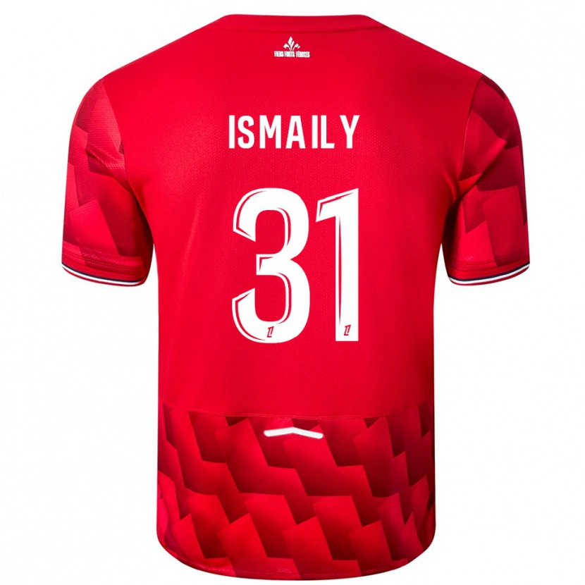 Danxen Kinder Ismaily #31 Rot Weiß Heimtrikot Trikot 2025/26 T-Shirt Österreich