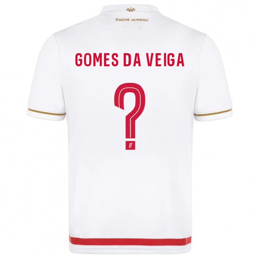 Danxen Kinder Melvin Gomes #0 Rot Weiß Heimtrikot Trikot 2025/26 T-Shirt Österreich