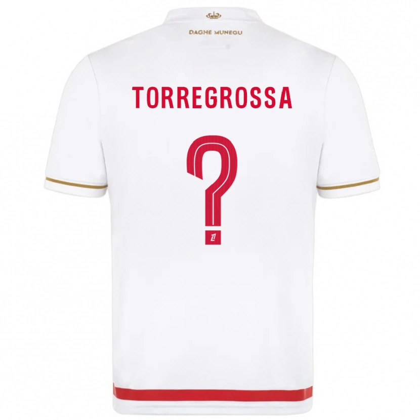 Danxen Kinder Hugo Torregrossa #0 Rot Weiß Heimtrikot Trikot 2025/26 T-Shirt Österreich