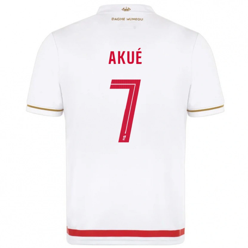 Danxen Kinder Checkina Akué #7 Rot Weiß Heimtrikot Trikot 2025/26 T-Shirt Österreich
