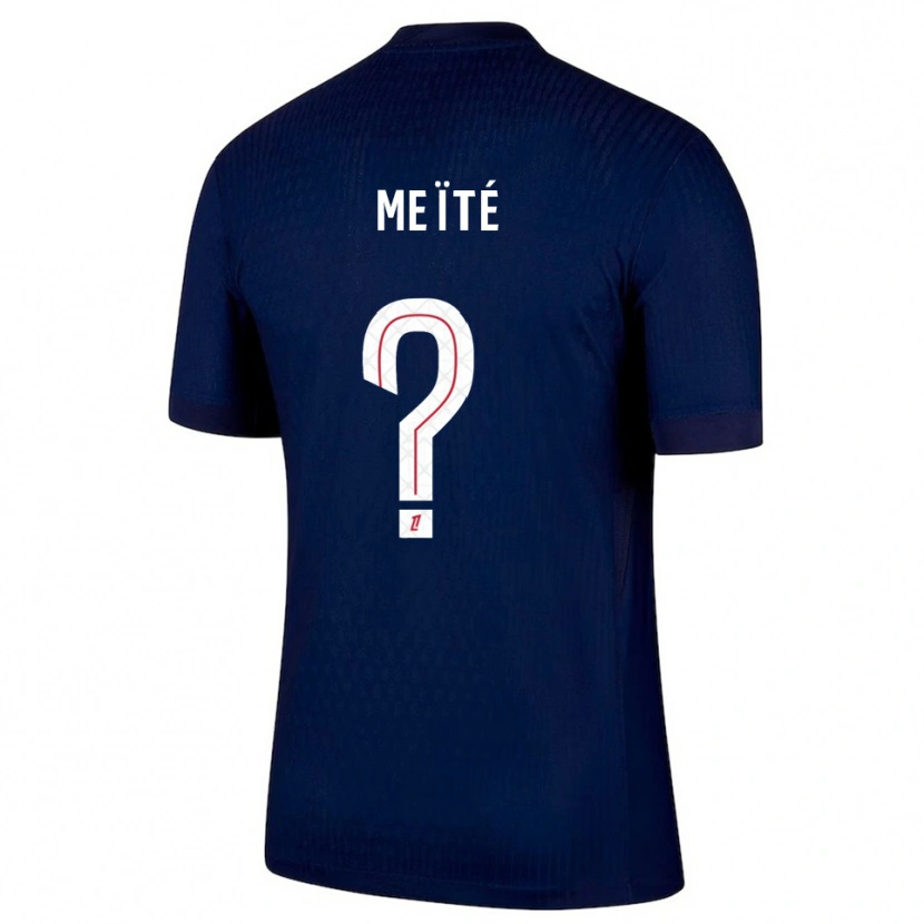 Danxen Kinder Mamadou Meïté #0 Marine Rot Heimtrikot Trikot 2025/26 T-Shirt Österreich