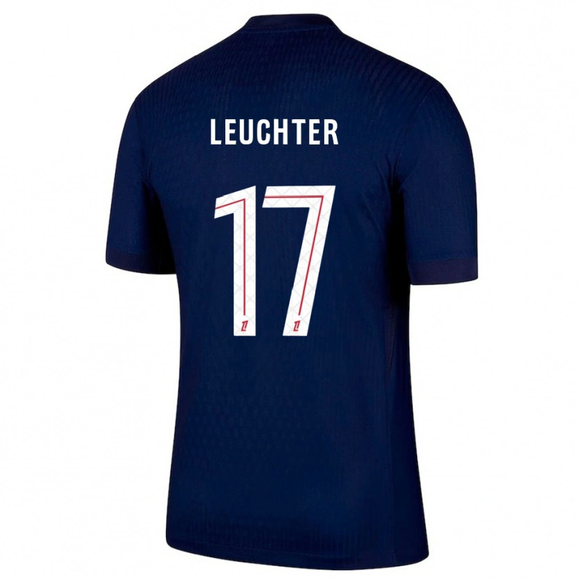 Danxen Kinder Romée Leuchter #17 Marine Rot Heimtrikot Trikot 2025/26 T-Shirt Österreich