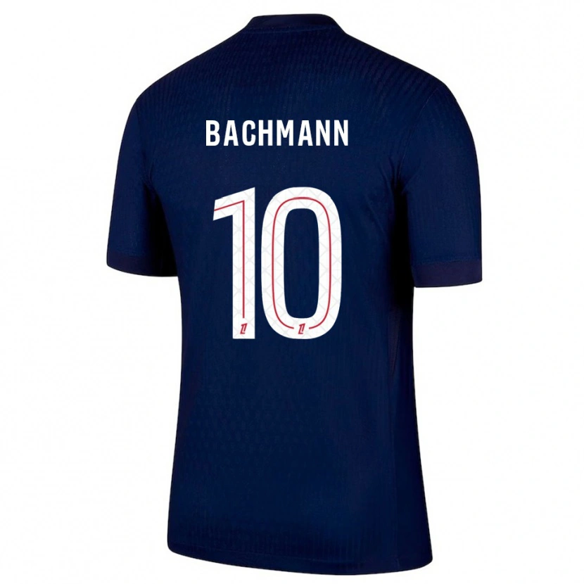 Danxen Kinder Ramona Bachmann #10 Marine Rot Heimtrikot Trikot 2025/26 T-Shirt Österreich