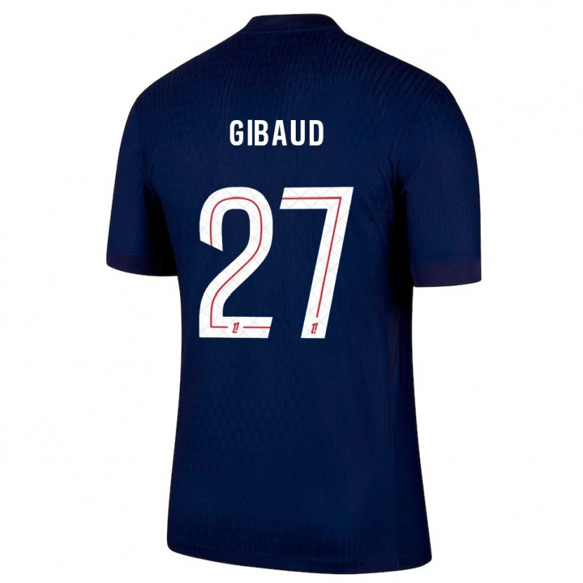 Danxen Kinder Pierre Gibaud #27 Marine Rot Heimtrikot Trikot 2025/26 T-Shirt Österreich