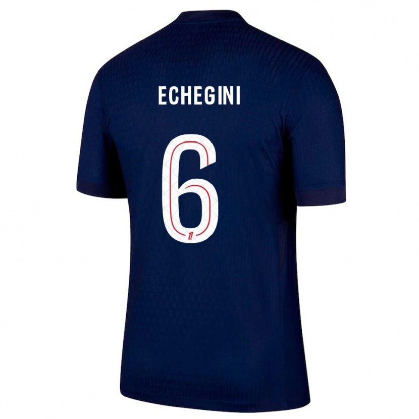 Danxen Kinder Joe Echegini #6 Marine Rot Heimtrikot Trikot 2025/26 T-Shirt Österreich