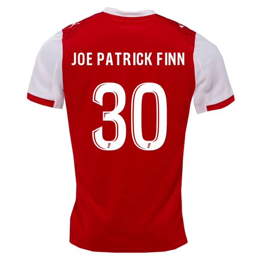 Danxen Kinder John Patrick #30 Rot Weiß Heimtrikot Trikot 2025/26 T-Shirt Österreich