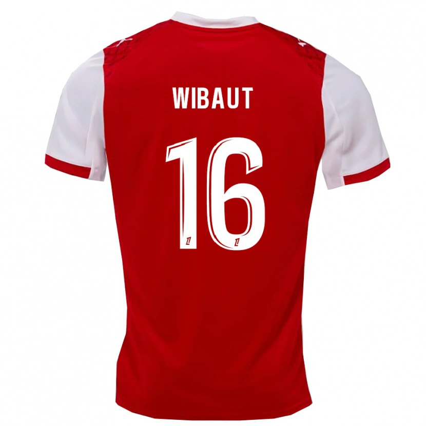 Danxen Kinder Clara Wibaut #16 Rot Weiß Heimtrikot Trikot 2025/26 T-Shirt Österreich