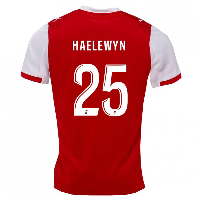Danxen Kinder Marion Haelewyn #25 Rot Weiß Heimtrikot Trikot 2025/26 T-Shirt Österreich