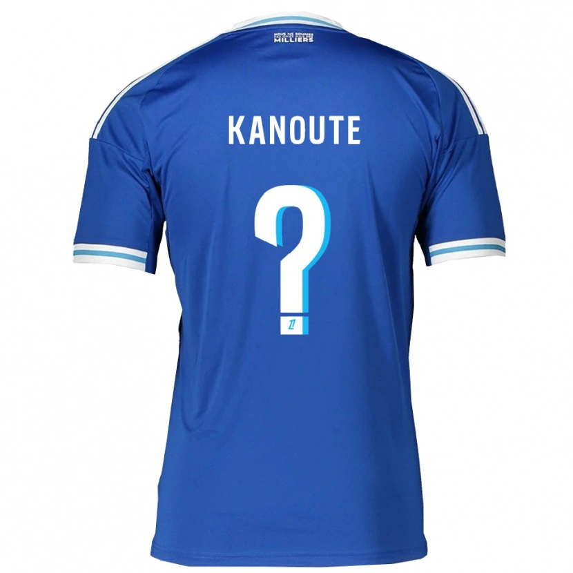 Danxen Kinder Mahamadou Kanouté #0 Blau Weiß Heimtrikot Trikot 2025/26 T-Shirt Österreich